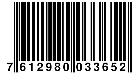 7 612980 033652