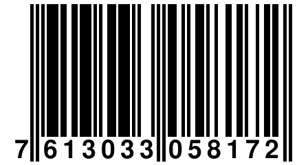 7 613033 058172