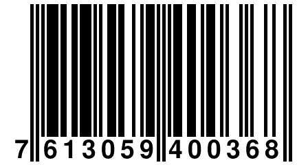 7 613059 400368