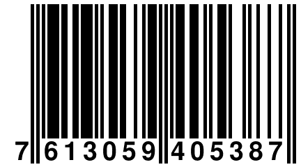 7 613059 405387