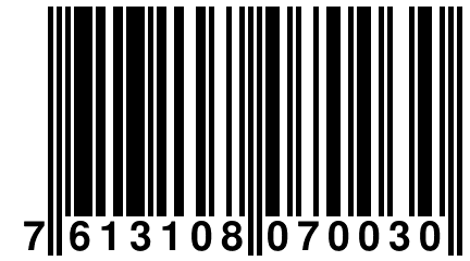 7 613108 070030