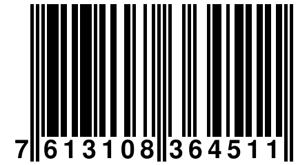 7 613108 364511