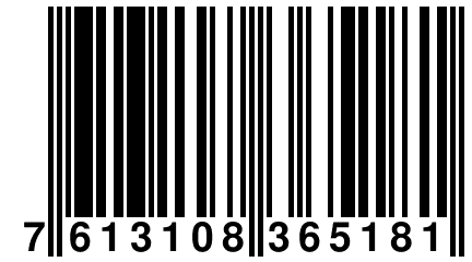 7 613108 365181