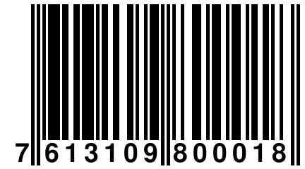 7 613109 800018