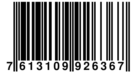 7 613109 926367