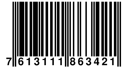 7 613111 863421