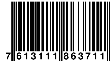 7 613111 863711