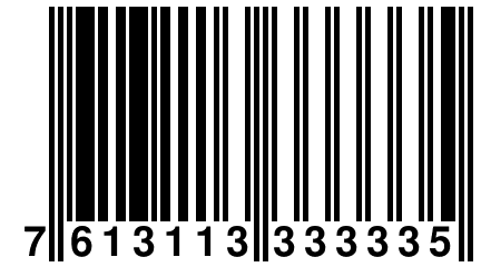 7 613113 333335