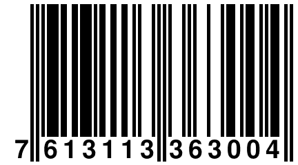 7 613113 363004