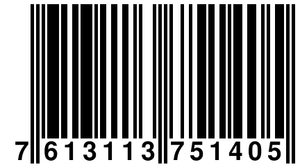 7 613113 751405