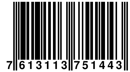 7 613113 751443