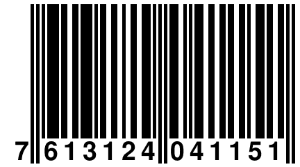 7 613124 041151