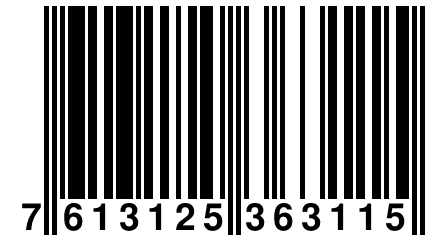 7 613125 363115