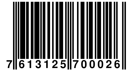 7 613125 700026