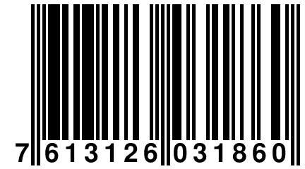 7 613126 031860