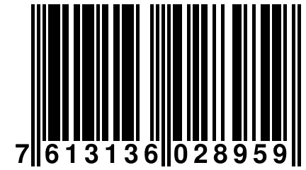 7 613136 028959