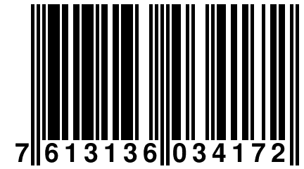 7 613136 034172