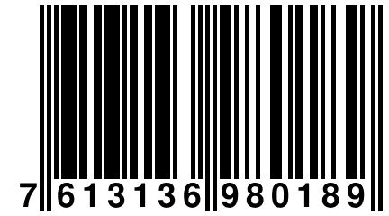 7 613136 980189