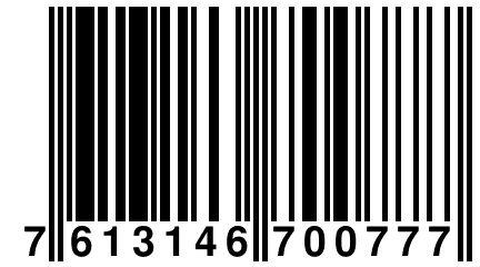 7 613146 700777