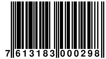 7 613183 000298