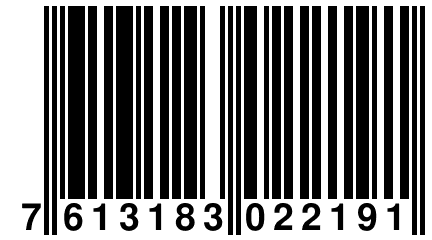 7 613183 022191