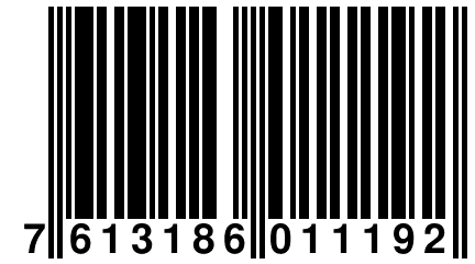 7 613186 011192