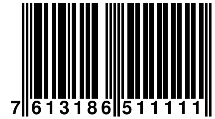 7 613186 511111