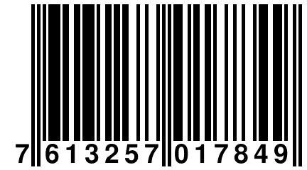 7 613257 017849