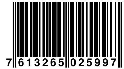 7 613265 025997