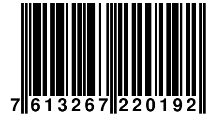 7 613267 220192