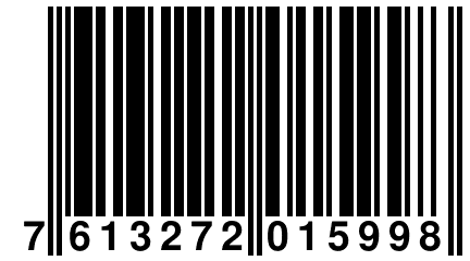 7 613272 015998