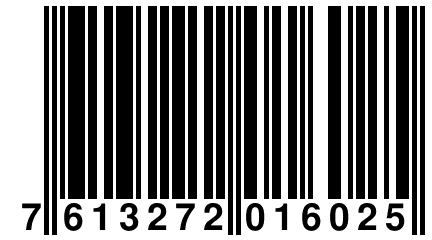 7 613272 016025