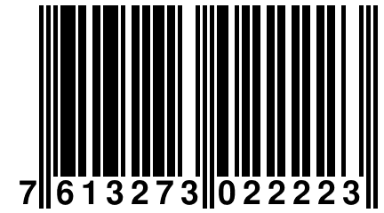 7 613273 022223