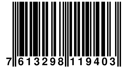 7 613298 119403