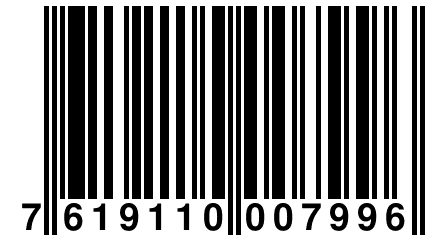 7 619110 007996