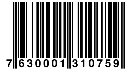 7 630001 310759