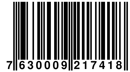 7 630009 217418