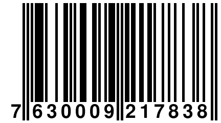 7 630009 217838