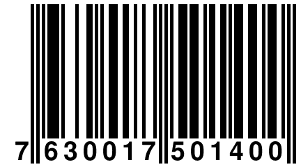 7 630017 501400