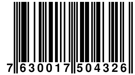 7 630017 504326