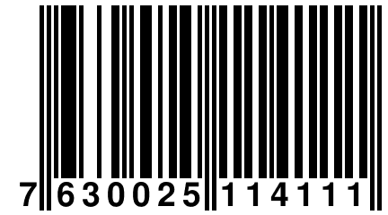 7 630025 114111