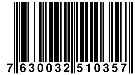 7 630032 510357