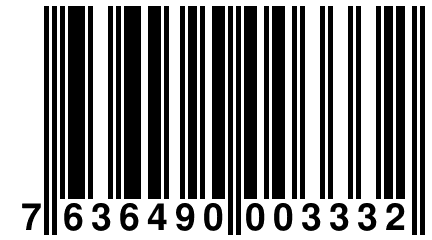 7 636490 003332