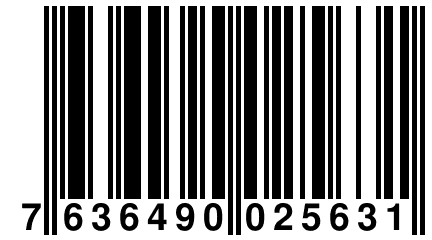 7 636490 025631