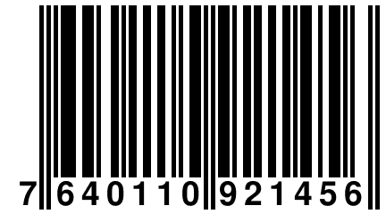 7 640110 921456