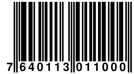 7 640113 011000