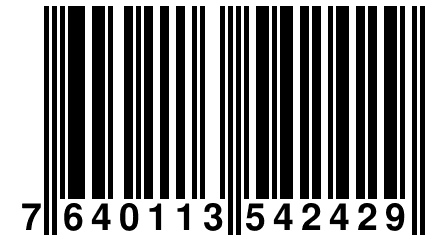 7 640113 542429