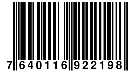 7 640116 922198