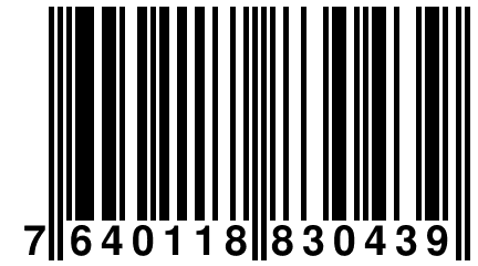 7 640118 830439