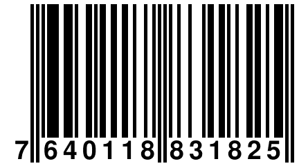 7 640118 831825